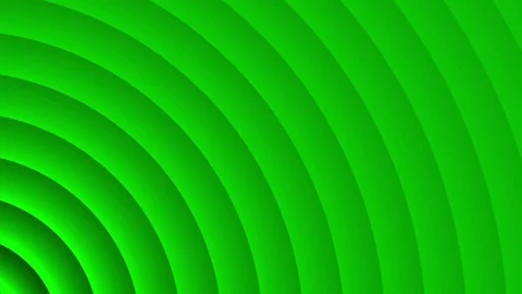 Deco Green Elegant Concentric Circles Abstract Motion Background Loop Slow 03 Stock Footage 70729479