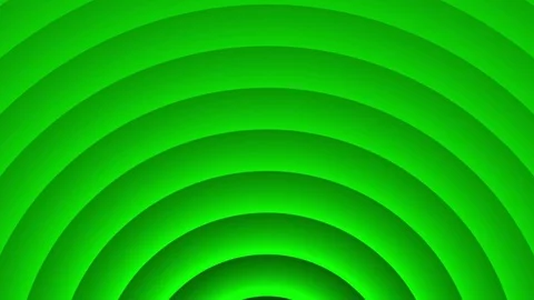 Deco Green Elegant Concentric Circles Abstract Motion Background Loop Slow 02 Stock Footage 70729496