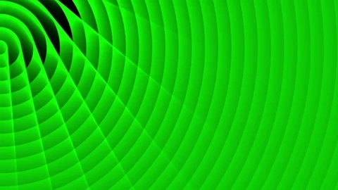 Deco Green Elegant Concentric Circles Abstract Motion Background Loop Slow 30 Stock Footage 70730724