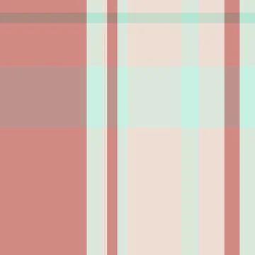 Deco pattern background vector, fall tartan textile seamless. 70s texture c.. Stock Illustration