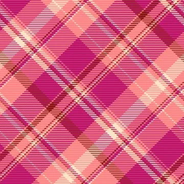 Deco plaid seamless check, short tartan textile vector. Factory fabric back.. Illustrazione stock