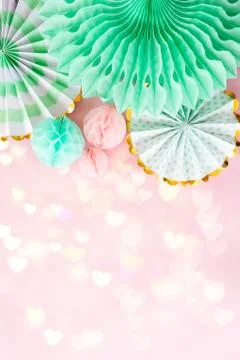 Decoative party background Stock Photos