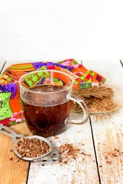 Decoctions of oak bark Stock Photos