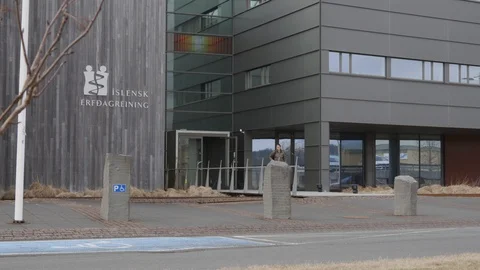 Decode Genetics Iceland 库存影片 128528580