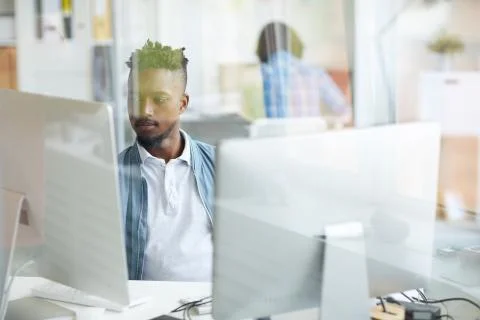 Decoding data Stock Photos