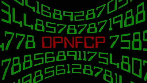Decoding secure process on the screen Stock Footage 153773995