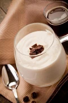 Decomposed tiramisu Stock Photos