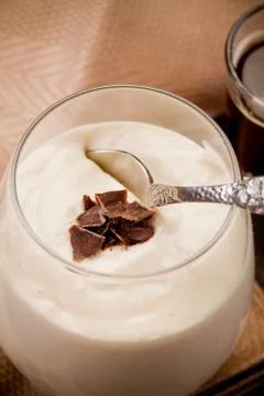 Decomposed tiramisu Stock Photos