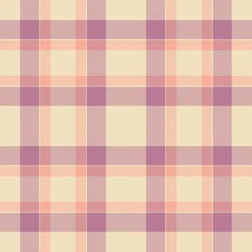 Decor background check pattern, deep fabric plaid vector. Copy space seamle.. Stock Illustration
