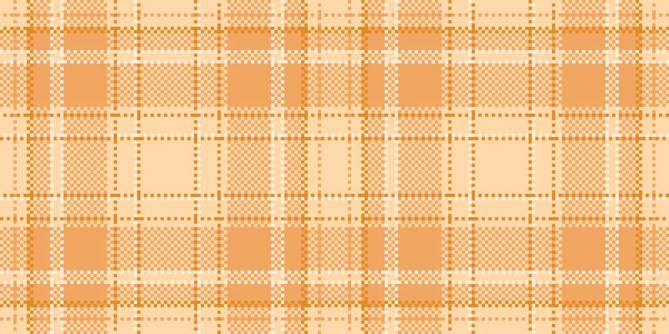 Decor check pattern textile, simple plaid seamless texture. Perfect fabric .. Stock Illustration