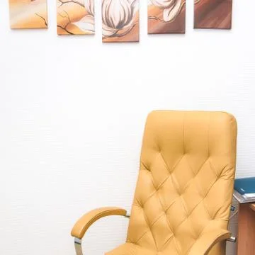 The decor of the doctor's office Stock Photos
