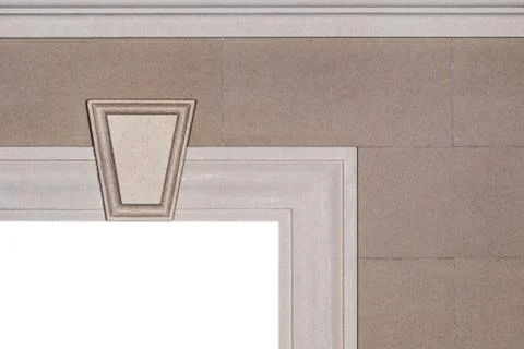 Decor elements of the exterior Stock Photos