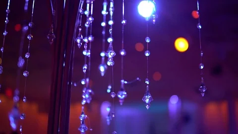 Decor event Decorating lamps lighting Stock Footage 83601091