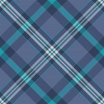 Decor fabric background texture, birthday card pattern vector check. Britai.. Stock Illustration