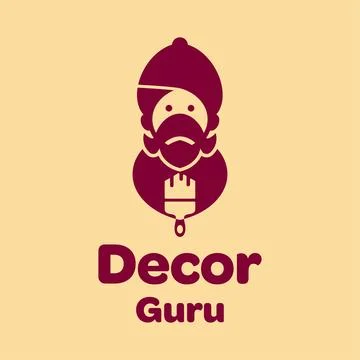 Decor Guru Logo Stock Illustration