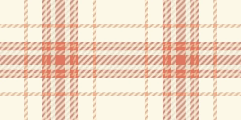 Decor textile plaid pattern, top check texture seamless. Classy fabric vect.. Stock Illustration