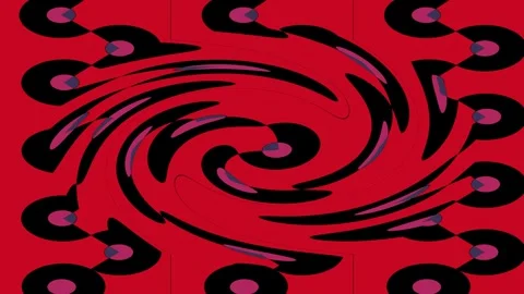 Decorated background animation with twists and rotations. 스톡 동영상 265083029