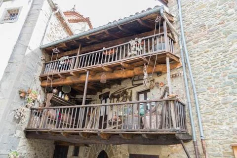 Decorated balcony 写真素材