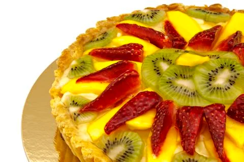 Decorated cake Stock Photos