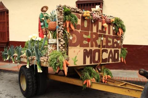 Decorated Cart Stock Photos