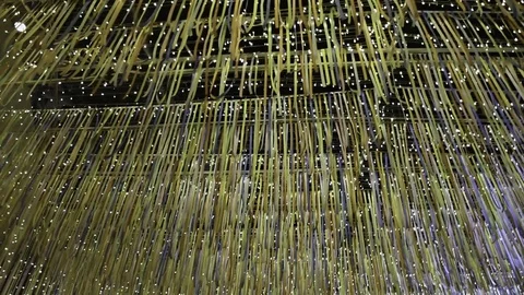 Decorated cave Stock Footage 89141598