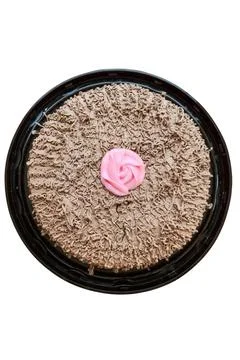 Decorated Chocolate Cake Stock Photos