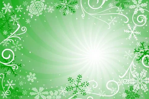 Decorated christmas background Stock Illustration