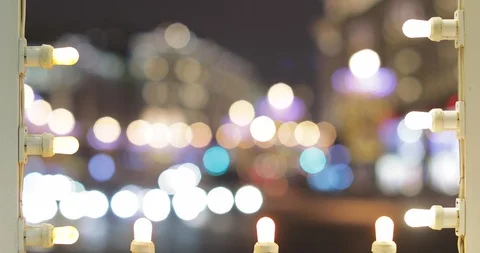 Decorated Christmas frame Vídeos de archivo 121809159