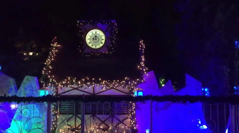 Decorated Christmas Tree Stock Footage 58353187