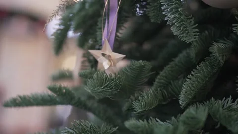 Decorated Christmas Tree Video stock 148672202