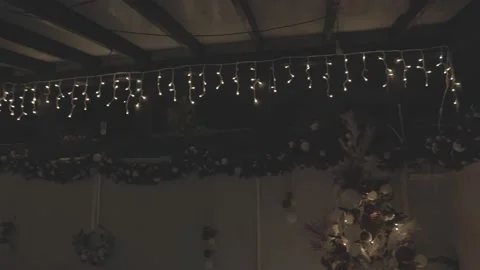 Decorated christmas tree Stock Footage 170385582