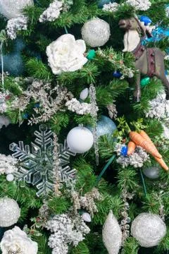 Decorated Christmas Tree Stock Photos