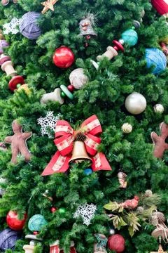Decorated Christmas Tree Stock Photos