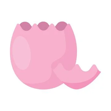 Decorated colored easter egg Vector Illustrazione stock