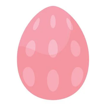 Decorated colored easter egg Vector Stock Illustration