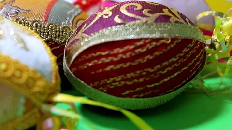 Decorated easter eggs 動画素材 86798608