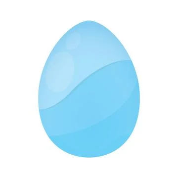 Decorated easter eggs icons Stock Illustration