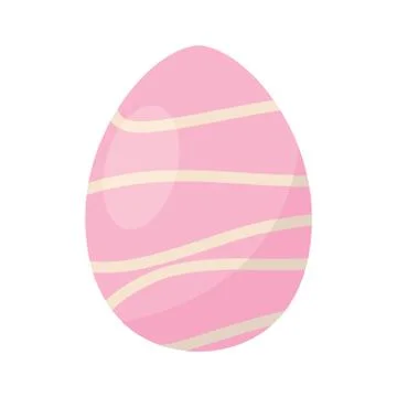 Decorated easter eggs icons Illustrazione stock