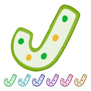 Decorated gingerbread candy cane cookie for christmas graphic 스톡 일러스트