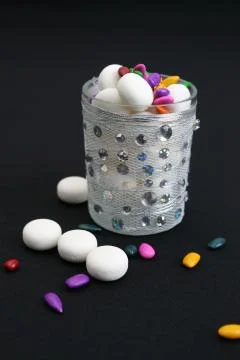 Decorated Glass Stock Photos