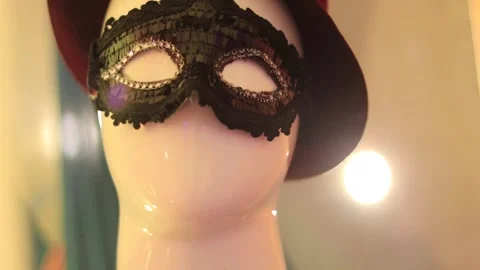 Decorated mannequin Video stock 341529630