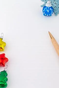 A decorated notebook Stock Photos