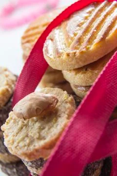 Decorated Petit Four Stock Photos