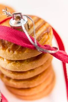 Decorated Petit Four Stock Photos