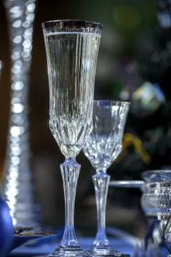 Decorated table Stock Photos