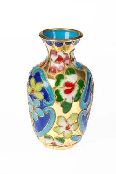 Decorated Vase Stock Photos