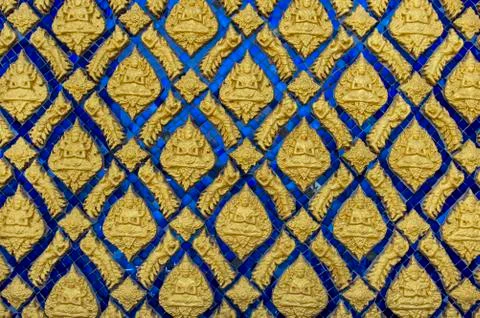 Decorated wall Stock Photos