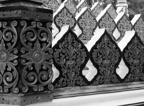 DECORATED WALL Stock Photos