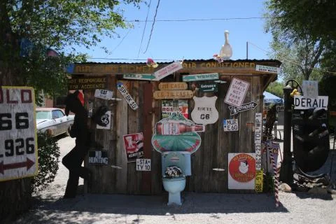 Decorated wall Stock Photos