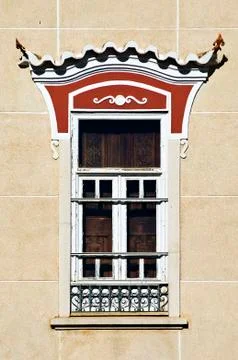 Decorated window Stock Photos
